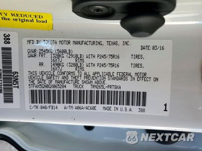 Zdjęcie 13 z 13 samochodu: 2016 TOYOTA TACOMA SR VIN:5TFAX5GN0GX065284 - miniatura