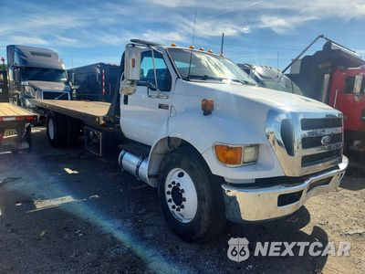 Czwarte zdjęcie samochodu z boku: 2005 FORD F650 SUPER DUTY VIN:3FRWF65N55V157265 - miniatura