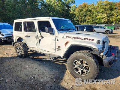 Czwarte zdjęcie samochodu z boku: 2019 JEEP WRANGLER UNLIMITED RUBICON VIN:1C4HJXFN7KW546841 - miniatura