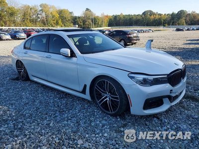 Czwarte zdjęcie samochodu z boku: 2019 BMW 740 I VIN:WBA7E2C52KB454855 - miniatura