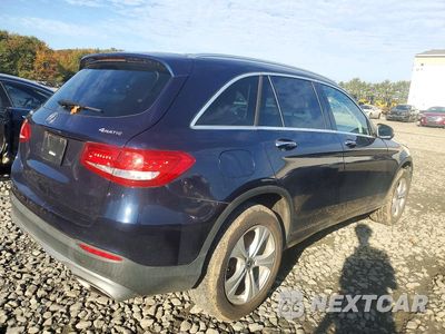 Trzecie zdjęcie samochodu z tyłu: 2017 MERCEDES-BENZ GLC 300 4MATIC VIN:WDC0G4KB6HV011563 - miniatura