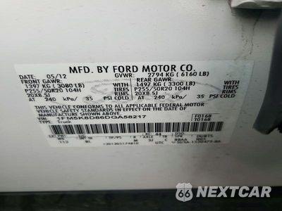 Zdjęcie 13 z 13 samochodu: 2013 FORD EXPLORER XLT VIN:1FM5K8D86DGA58217 - miniatura