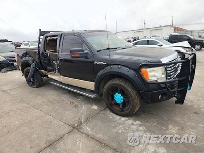 Czwarte zdjęcie samochodu z boku: 2010 FORD F150 SUPERCREW VIN:1FTFW1CV8AKA59244 - miniatura