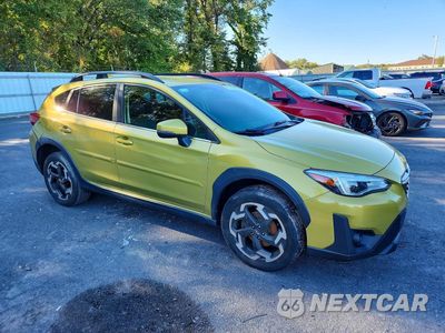 Czwarte zdjęcie samochodu z boku: 2021 SUBARU CROSSTREK LIMITED VIN:JF2GTHMC8MH367925 - miniatura