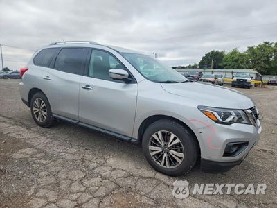 Czwarte zdjęcie samochodu z boku: 2018 NISSAN PATHFINDER SL VIN:5N1DR2MN2JC641722 - miniatura