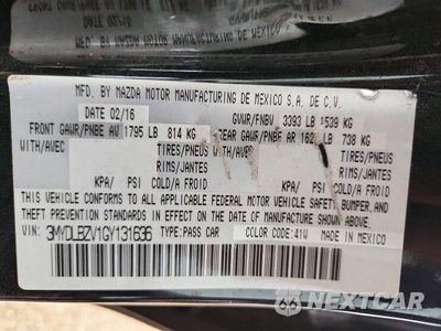 Zdjęcie 12 z 12 samochodu: 2016 SCION IA BASE VIN:3MYDLBZV1GY131636 - miniatura