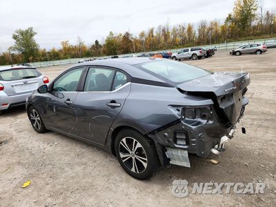 Drugie zdjęcie samochodu z przodu: 2020 NISSAN SENTRA SV VIN:3N1AB8CV8LY234744 - miniatura