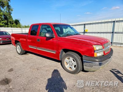 Czwarte zdjęcie samochodu z boku: 2005 CHEVROLET SILVERADO C1500 VIN:2GCEC19V851294230 - miniatura