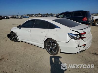 Drugie zdjęcie samochodu z przodu: 2021 HONDA ACCORD SPORT VIN:1HGCV1F31MA081291 - miniatura