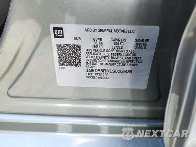 Zdjęcie 12 z 12 samochodu: 2025 CADILLAC CT4 PREMIUM LUXURY VIN:1G6DB5RK1S0106489 - miniatura