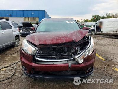 Piąte zdjęcie samochodu w środku: 2016 TOYOTA HIGHLANDER XLE VIN:5TDJKRFH7GS324893 - miniatura