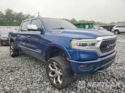 Czwarte zdjęcie samochodu z boku: 2021 RAM 1500 LIMITED VIN:1C6SRFHM0MN660323 - miniatura
