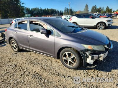 Czwarte zdjęcie samochodu z boku: 2015 HONDA CIVIC SE VIN:2HGFB2F7XFH533886 - miniatura