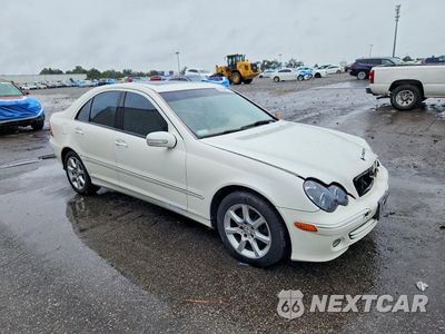 Czwarte zdjęcie samochodu z boku: 2007 MERCEDES-BENZ C 280 4MATIC VIN:WDBRF92H57F876131 - miniatura