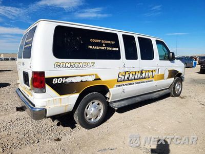 Trzecie zdjęcie samochodu z tyłu: 2012 FORD ECONOLINE E350 SUPER DUTY WAGON VIN:1FBNE3BL6CDA45705 - miniatura