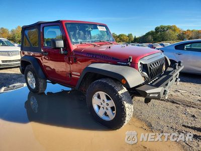 Czwarte zdjęcie samochodu z boku: 2012 JEEP WRANGLER SPORT VIN:1C4AJWAG3CL140353 - miniatura