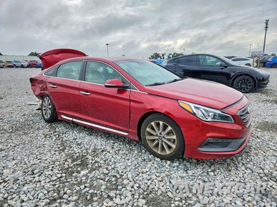Czwarte zdjęcie samochodu z boku: 2016 HYUNDAI SONATA LIMITED VIN:5NPE34AF8GH403812 - miniatura