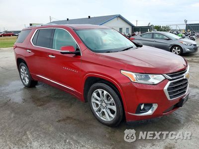 Czwarte zdjęcie samochodu z boku: 2020 CHEVROLET TRAVERSE PREMIER VIN:1GNEVKKW9LJ269138 - miniatura