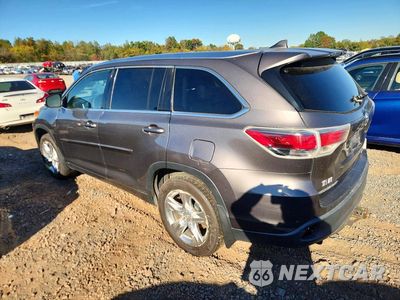 Drugie zdjęcie samochodu z przodu: 2014 TOYOTA HIGHLANDER LIMITED PLATINUM VIN:5TDDKRFH9ES028185 - miniatura
