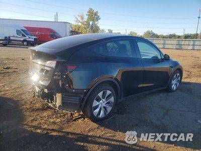 Trzecie zdjęcie samochodu z tyłu: 2023 TESLA MODEL Y VIN:7SAYGDEE1PA200505 - miniatura