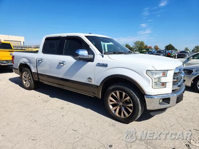 Czwarte zdjęcie samochodu z boku: 2015 FORD F150 SUPERCREW VIN:1FTEW1CG1FFC47276 - miniatura