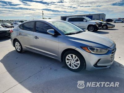Czwarte zdjęcie samochodu z boku: 2017 HYUNDAI ELANTRA SE VIN:5NPD74LF6HH197372 - miniatura
