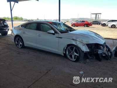 Czwarte zdjęcie samochodu z boku: 2018 AUDI A5 PREMIUM S LINE VIN:WAUDNCF57JA008774 - miniatura