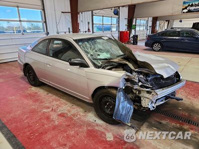 Czwarte zdjęcie samochodu z boku: 2005 HONDA CIVIC LX VIN:1HGEM22685L043239 - miniatura