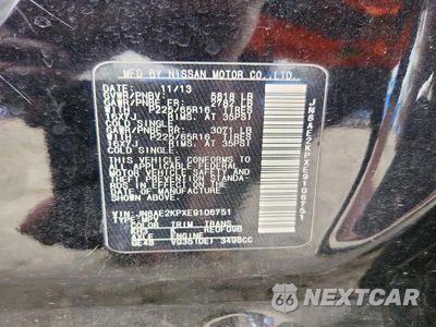 Zdjęcie 13 z 13 samochodu: 2014 NISSAN QUEST 3.5 SV VIN:JN8AE2KPXE9106751 - miniatura