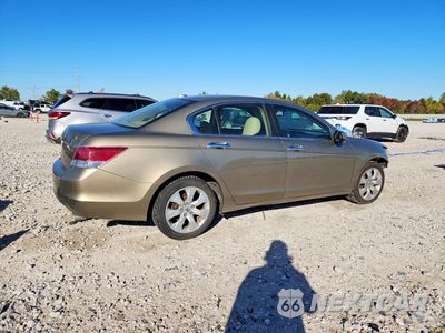 Trzecie zdjęcie samochodu z tyłu: 2009 HONDA ACCORD EXL VIN:1HGCP36809A019857 - miniatura