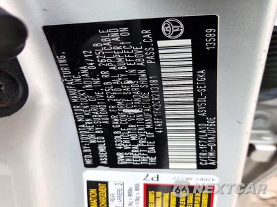Zdjęcie 12 z 12 samochodu: 2012 TOYOTA CAMRY XLE VIN:4T4BF1FK2CR213181 - miniatura