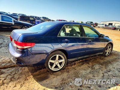 Trzecie zdjęcie samochodu z tyłu: 2004 HONDA ACCORD LX VIN:3HGCM563X4G701339 - miniatura