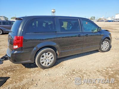 Trzecie zdjęcie samochodu z tyłu: 2014 DODGE GRAND CARAVAN SE VIN:2C4RDGBG7ER412010 - miniatura