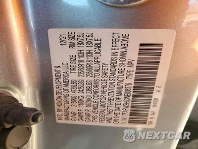 Zdjęcie 14 z 14 samochodu: 2022 HONDA CR-V EX VIN:7FARW2H53NE008379 - miniatura