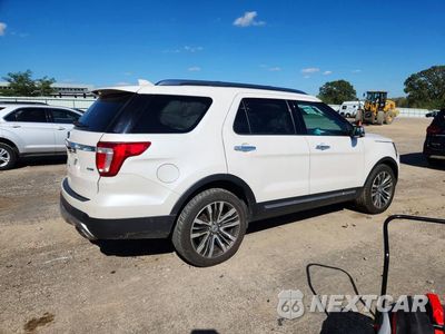 Trzecie zdjęcie samochodu z tyłu: 2017 FORD EXPLORER PLATINUM VIN:1FM5K8HT2HGB20121 - miniatura