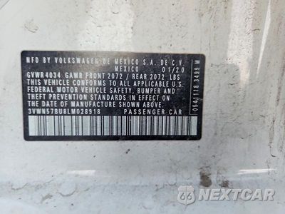 Zdjęcie 13 z 13 samochodu: 2020 VOLKSWAGEN JETTA S VIN:3VWN57BU8LM028918 - miniatura