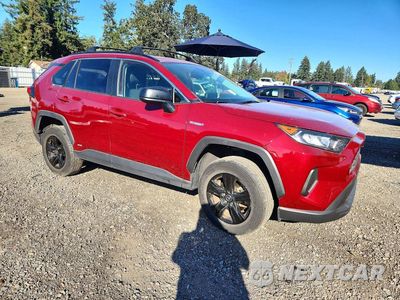 Czwarte zdjęcie samochodu z boku: 2021 TOYOTA RAV4 LE VIN:JTMLWRFV5MD131099 - miniatura