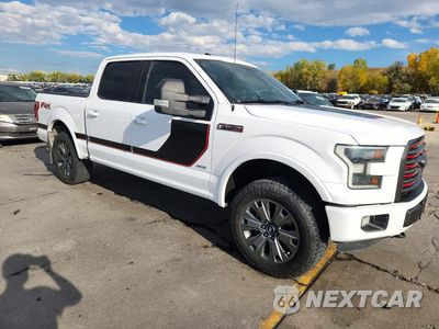 Czwarte zdjęcie samochodu z boku: 2016 FORD F150 SUPERCREW VIN:1FTEW1EG5GFC34822 - miniatura