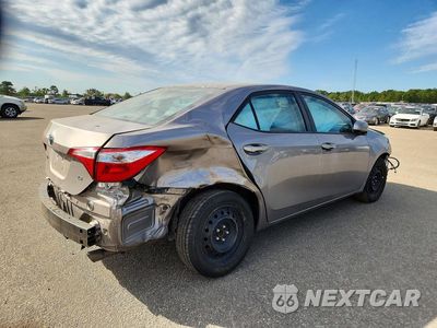 Trzecie zdjęcie samochodu z tyłu: 2016 TOYOTA COROLLA LE VIN:2T1BURHE6GC636312 - miniatura