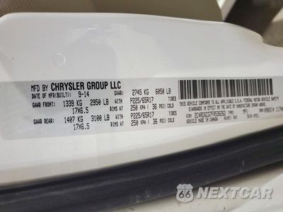 Zdjęcie 13 z 13 samochodu: 2015 DODGE GRAND CARAVAN SXT VIN:2C4RDGCG7FR536262 - miniatura