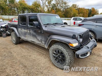 Czwarte zdjęcie samochodu z boku: 2023 JEEP GLADIATOR SPORT VIN:1C6HJTAG5PL504945 - miniatura