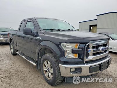 Czwarte zdjęcie samochodu z boku: 2017 FORD F150 SUPER CAB VIN:1FTFX1EFXHFB12550 - miniatura