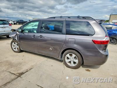 Drugie zdjęcie samochodu z przodu: 2017 TOYOTA SIENNA LE VIN:5TDKZ3DC2HS826541 - miniatura