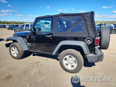 Drugie zdjęcie samochodu z przodu: 2017 JEEP WRANGLER SPORT VIN:1C4AJWAG1HL573984 - miniatura