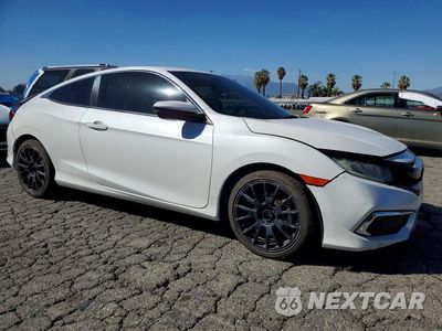 Czwarte zdjęcie samochodu z boku: 2019 HONDA CIVIC LX VIN:2HGFC4B60KH301152 - miniatura