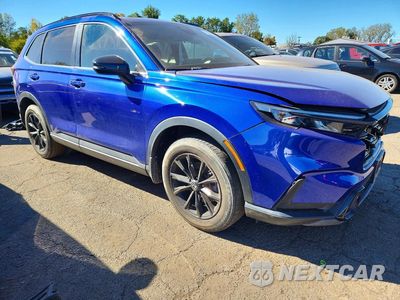 Czwarte zdjęcie samochodu z boku: 2023 HONDA CR-V SPORT VIN:7FARS6H58PE029637 - miniatura