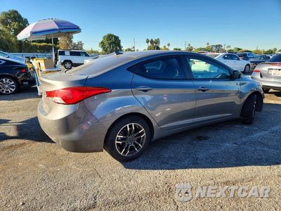 Trzecie zdjęcie samochodu z tyłu: 2012 HYUNDAI ELANTRA GLS VIN:5NPDH4AE2CH145155 - miniatura