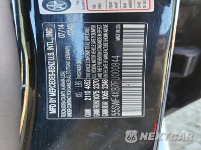 Zdjęcie 12 z 12 samochodu: 2015 MERCEDES-BENZ C 300 4MATIC VIN:55SWF4KB7FU000844 - miniatura