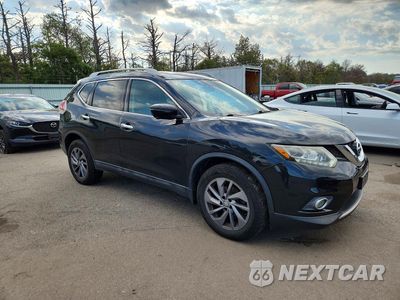 Czwarte zdjęcie samochodu z boku: 2016 NISSAN ROGUE SL VIN:5N1AT2MV5GC872031 - miniatura