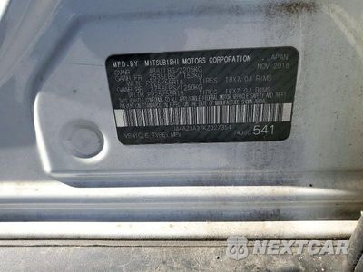 Zdjęcie 13 z 13 samochodu: 2019 MITSUBISHI OUTLANDER SE VIN:JA4AZ3A37KZ027354 - miniatura